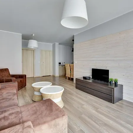 Apartment Grand - Davos Szafarnia River View *