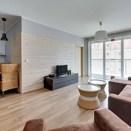 Grand - Davos Szafarnia River View Apartment