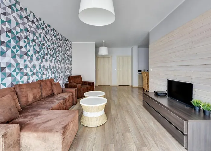 Grand - Davos Szafarnia River View Apartment